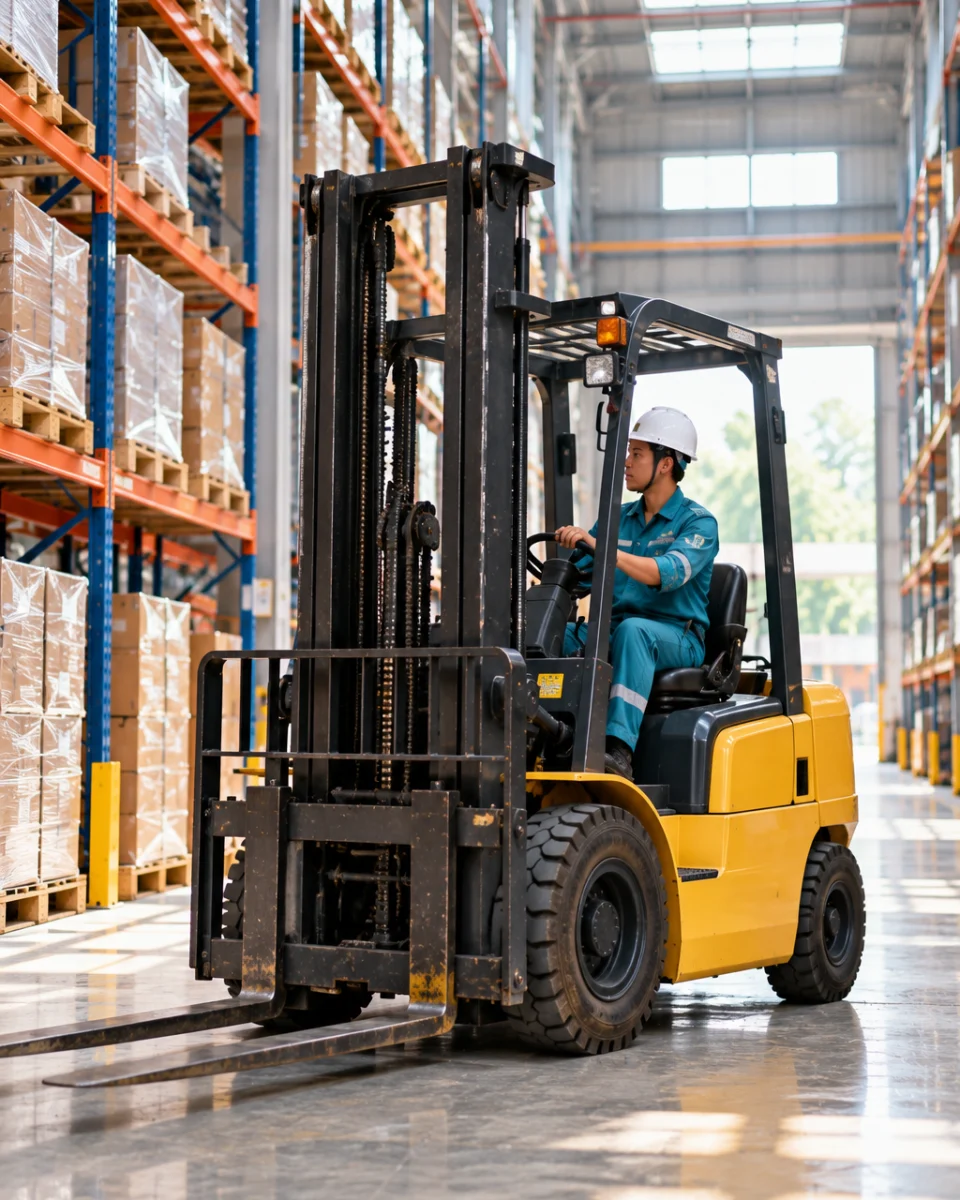 Tài xế xe nâng Phú An
